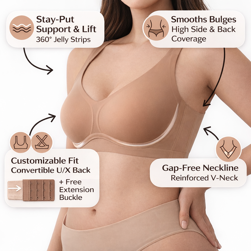 Glowy Women’s Jelly Bra